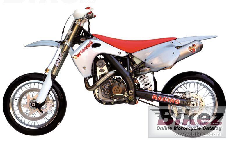 Big Vertemati sr 600 motard racing picture and wallpaper from Bikez.com